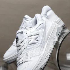 Leder Sneaker|Weiße Sneaker*New Balance BB550PB1 White