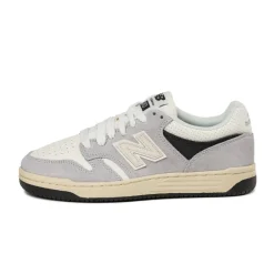 Leder Sneaker|Terrace Casual Sneaker*New Balance BB480PEG Grey / Sea Salt