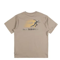 T-Shirts*New Balance Chrome Runner T-Shirt Arid Stone