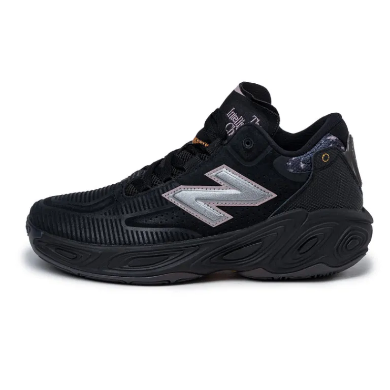 Vegane Sneaker|High-Top Sneaker*New Balance Fresh Foam BB v2 Black / Ice Wine / Infield Clay