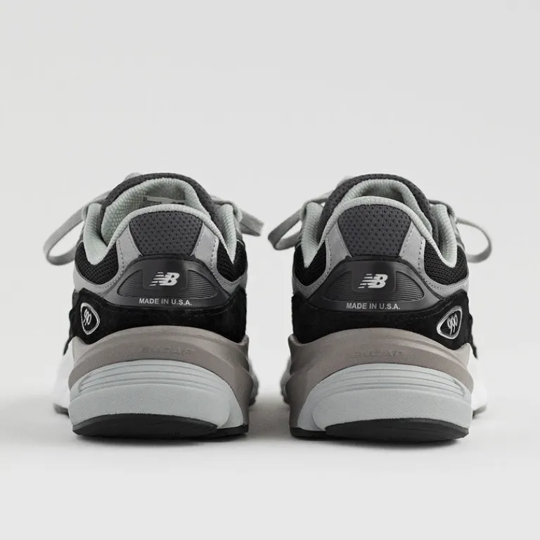 Leder Sneaker|Retro Runner*New Balance M990BK6 *Made in USA* Black / White