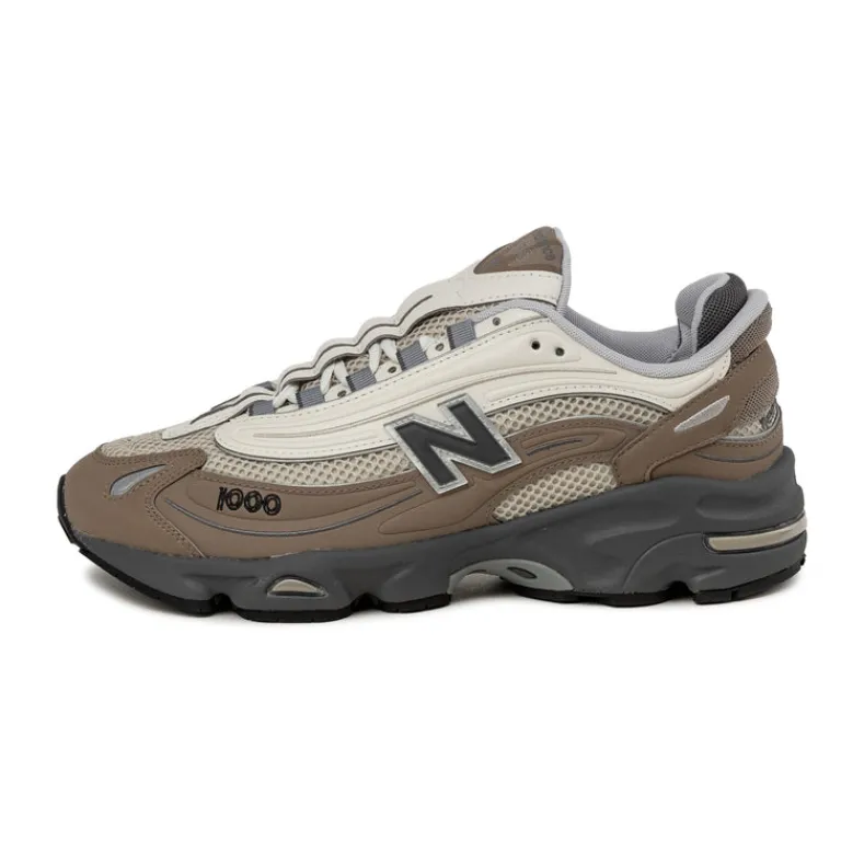 Leder Sneaker|Retro Runner*New Balance M1000C Mushroom / Shipyard / Sea Salt