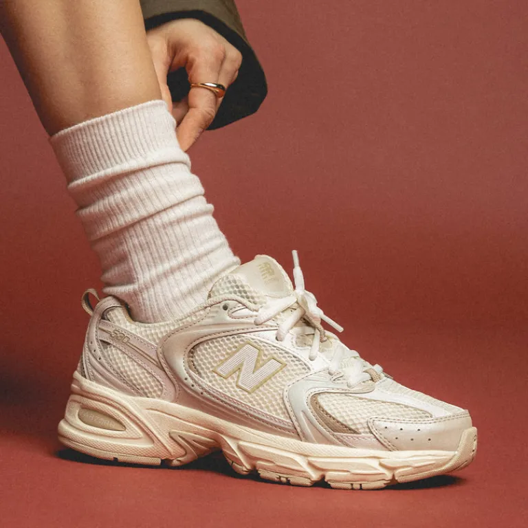 Vegane Sneaker|Retro Runner*New Balance MR530AA Beige / Angora