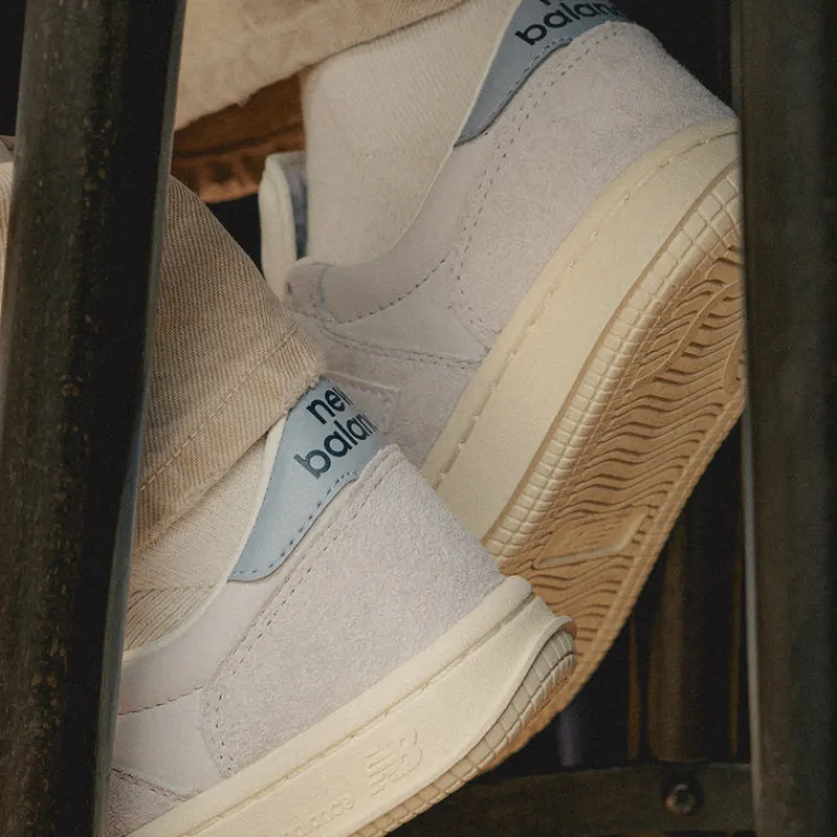 Leder Sneaker|Weiße Sneaker*New Balance T500AG Reflective / White / Light Artic Grey