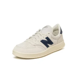 Leder Sneaker|Terrace Casual Sneaker*New Balance T500CF Sea Salt / Navy / Angora