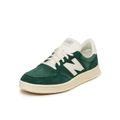 Leder Sneaker|Terrace Casual Sneaker*New Balance T500CH Marsh Green / Angora / Sea Salt
