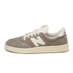 Leder Sneaker|Terrace Casual Sneaker*New Balance T500CJ Arid Stone / Sea Salt / Angora