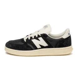 Leder Sneaker|Terrace Casual Sneaker*New Balance T500CK Black / Sea Salt / Angora / Marine Blue