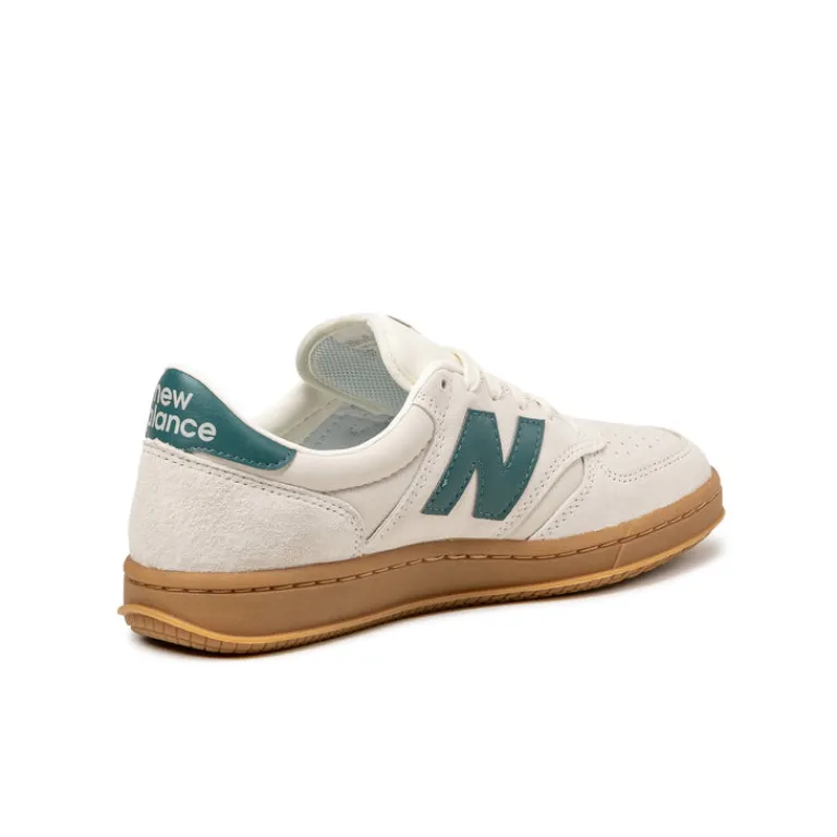 Leder Sneaker|Terrace Casual Sneaker*New Balance T500DB Sea Salt / New Spruce / Rain Cloud