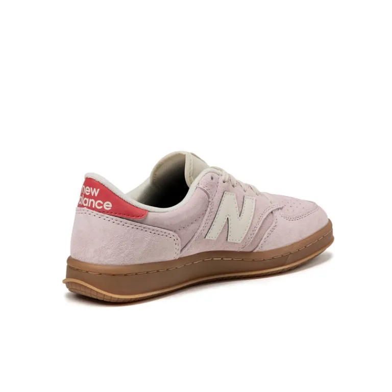 Leder Sneaker|Terrace Casual Sneaker*New Balance T500EA Rose Sugar / Blast Red / Angora / Gum