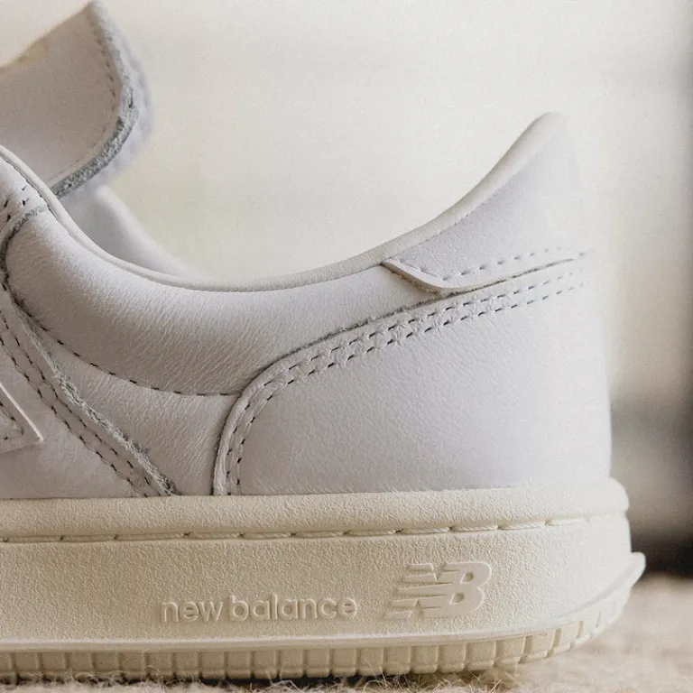 Leder Sneaker|Terrace Casual Sneaker*New Balance T500LPC White/Reflection