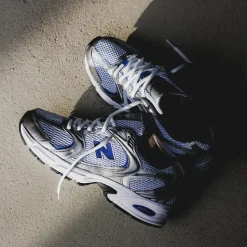Leder Sneaker|Retro Runner*New Balance U530ADE Silver Metallic