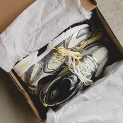 Leder Sneaker|Retro Runner*New Balance U530ADG Silver Metallic