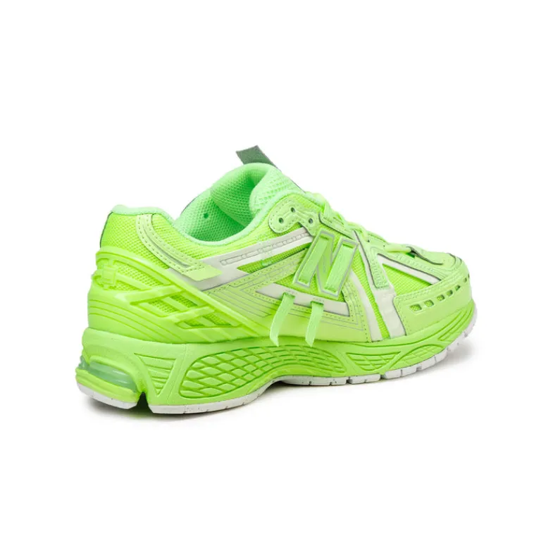 Leder Sneaker|Retro Runner*New Balance U1906AF *Glow in the Dark* Mint Flash / Silver Metallic / White