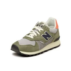 Leder Sneaker|Retro Runner*New Balance U475BA Dark Olivine / Raincloud / Drift Red / Midnigh