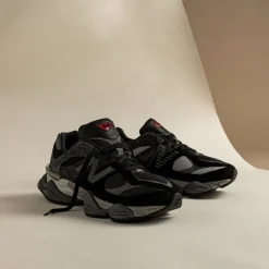 Leder Sneaker|Retro Runner*New Balance U90/60BLK Black / Castlerock