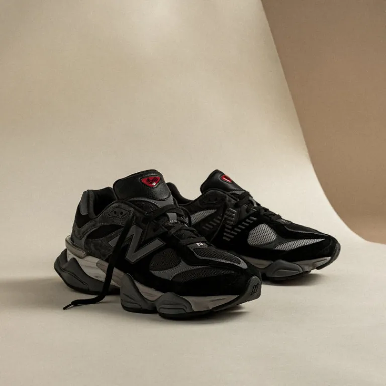 Leder Sneaker|Retro Runner*New Balance U90/60BLK Black / Castlerock