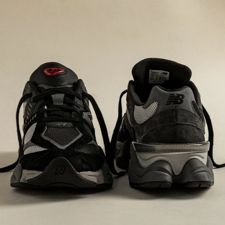 Leder Sneaker|Retro Runner*New Balance U90/60BLK Black / Castlerock