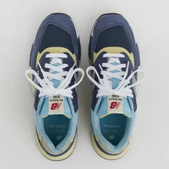 Leder Sneaker|Retro Runner*New Balance U998CB *Made in USA* NB Navy / Chrome Blue