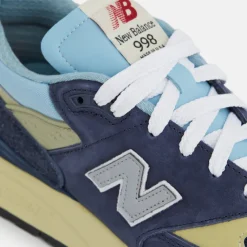 Leder Sneaker|Retro Runner*New Balance U998CB *Made in USA* NB Navy / Chrome Blue