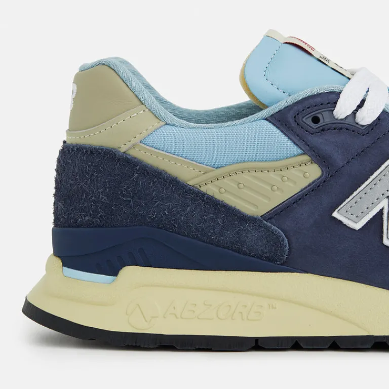 Leder Sneaker|Retro Runner*New Balance U998CB *Made in USA* NB Navy / Chrome Blue