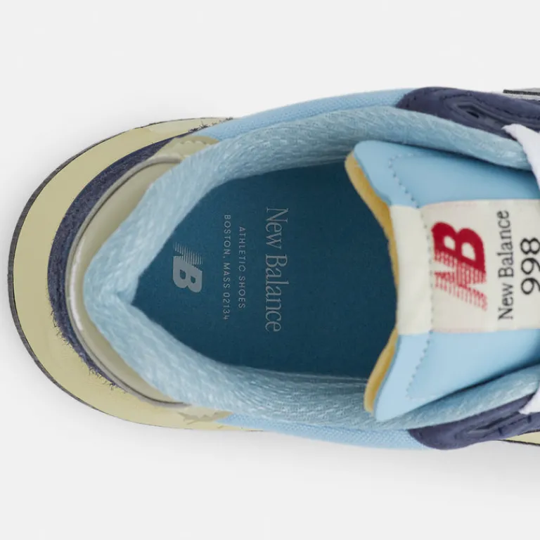 Leder Sneaker|Retro Runner*New Balance U998CB *Made in USA* NB Navy / Chrome Blue