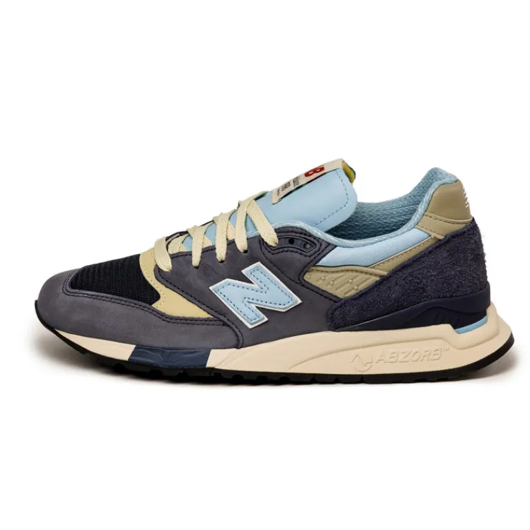 Leder Sneaker|Retro Runner*New Balance U998CB *Made in USA* NB Navy / Chrome Blue