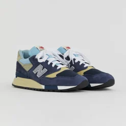 Leder Sneaker|Retro Runner*New Balance U998CB *Made in USA* NB Navy / Chrome Blue