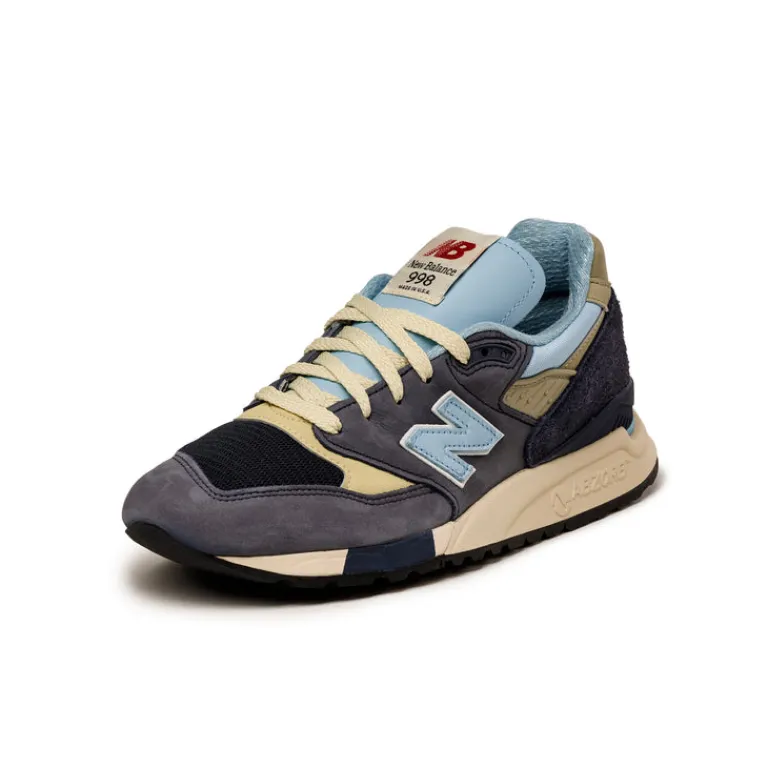 Leder Sneaker|Retro Runner*New Balance U998CB *Made in USA* NB Navy / Chrome Blue