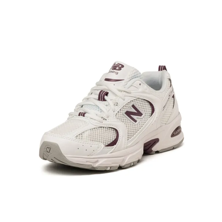 Vegane Sneaker|Weiße Sneaker*New Balance U530CSF White / Dark Ice Wine