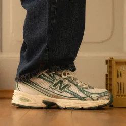 Vegane Sneaker|Retro Runner*New Balance U740GR2 White / Green