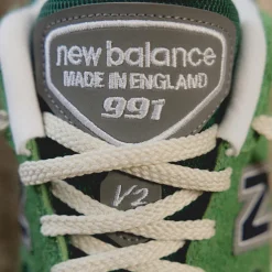 Leder Sneaker|Retro Runner*New Balance U991GV2 *Made in England* Mineral Green