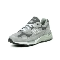 Leder Sneaker|Retro Runner*New Balance U992GY *Made in USA* Grey / Silver Metallic