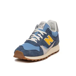 Leder Sneaker|Retro Runner*New Balance U475HA Vintage Indigo / Blue Laguna / Marmalade