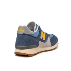 Leder Sneaker|Retro Runner*New Balance U475HA Vintage Indigo / Blue Laguna / Marmalade