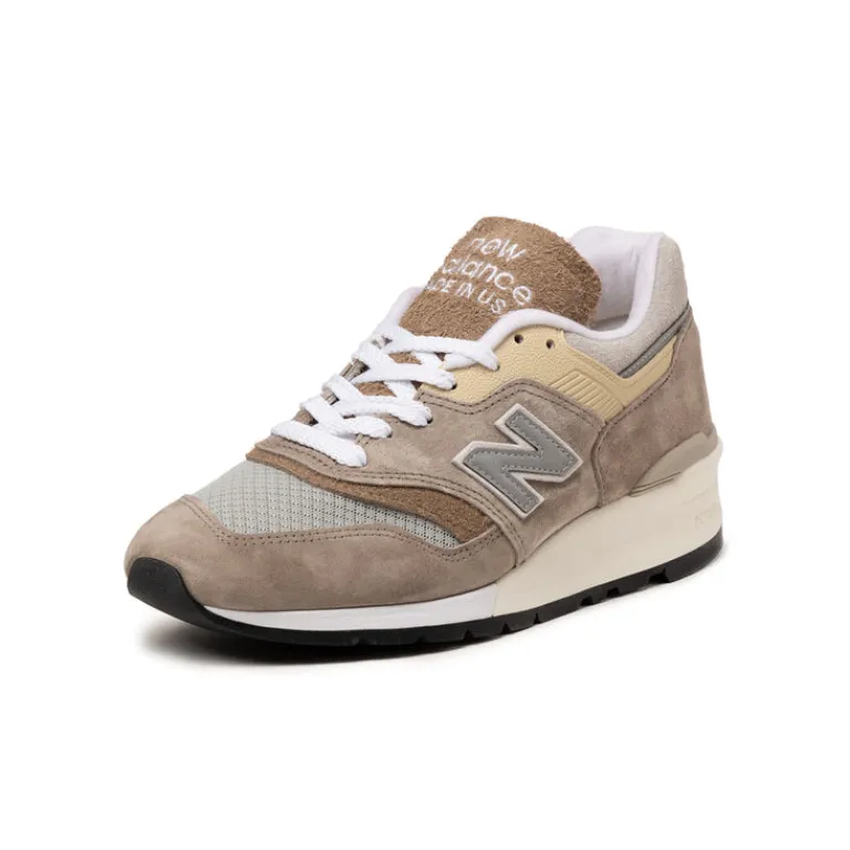Leder Sneaker|Retro Runner*New Balance U997MG *Made in USA* Light Mushroom / Mirage Grey