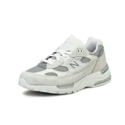 Leder Sneaker|Weiße Sneaker*New Balance U992NC *Made in USA* White / Reflective / Silver Metallic