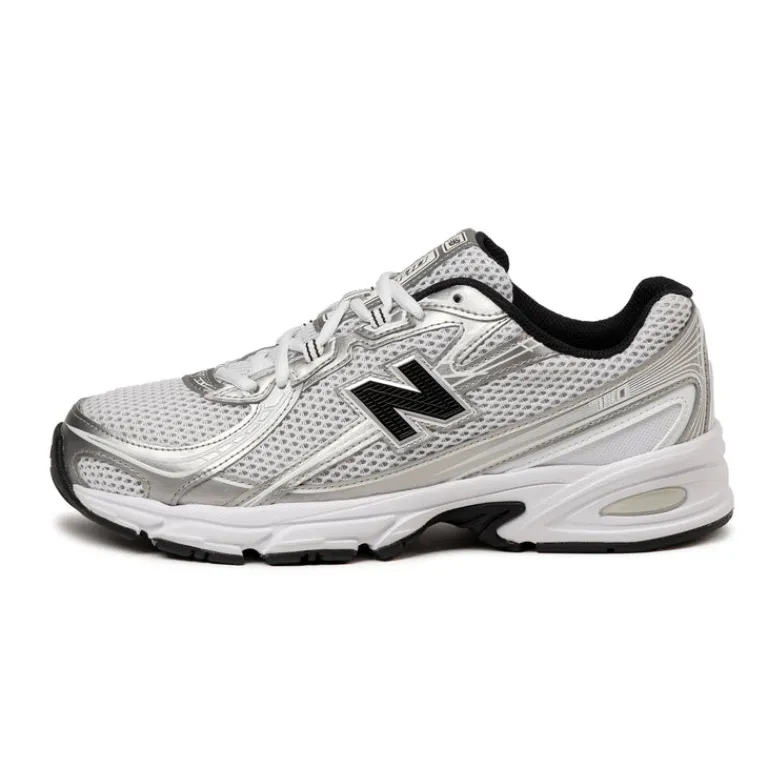 Vegane Sneaker|Weiße Sneaker*New Balance U740NW2 White / Silver / Metallic / Black