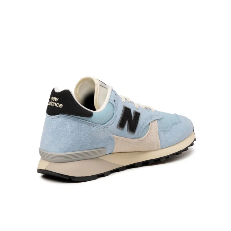 Leder Sneaker|Retro Runner*New Balance U475PB Light Chrome Blue / Black / Linen