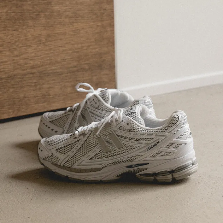Vegane Sneaker|Weiße Sneaker*New Balance U1906RCA White / Team Royal / Silver Metallic