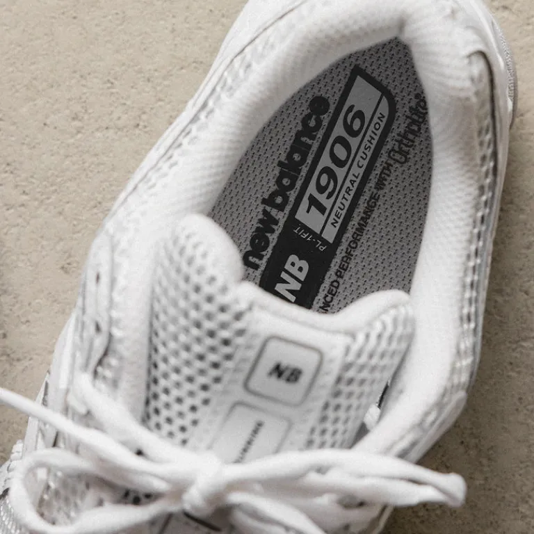 Vegane Sneaker|Weiße Sneaker*New Balance U1906RCA White / Team Royal / Silver Metallic