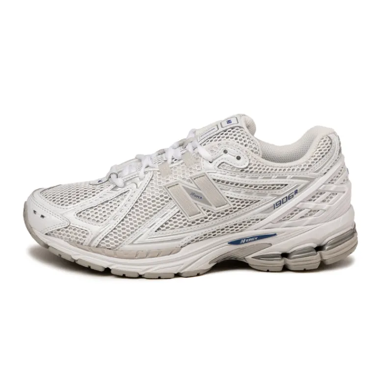 Vegane Sneaker|Weiße Sneaker*New Balance U1906RCA White / Team Royal / Silver Metallic
