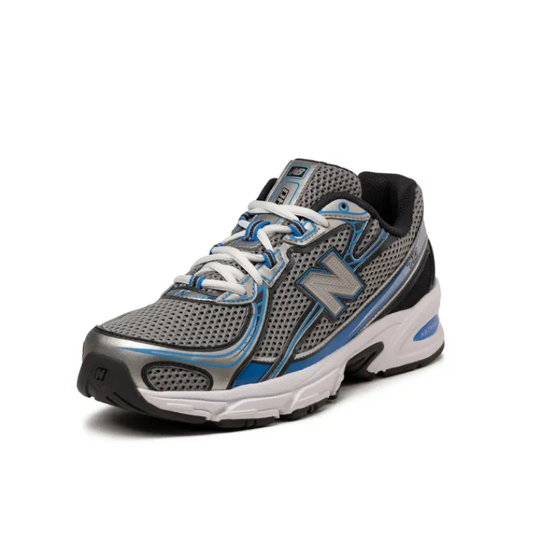 Vegane Sneaker|Retro Runner*New Balance U740SB2 Slate Grey / Blue Agate / Black / Silver Metallic