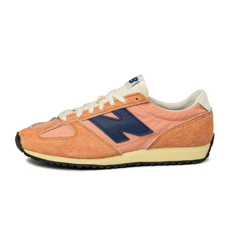 Leder Sneaker|Retro Runner*New Balance U471TB Peach Nectar / Blue Oyster