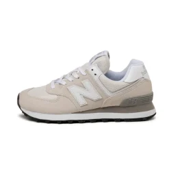 Leder Sneaker|Retro Runner*New Balance WL574EVW Nimbus Cloud / White