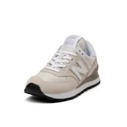 Leder Sneaker|Retro Runner*New Balance WL574EVW Nimbus Cloud / White