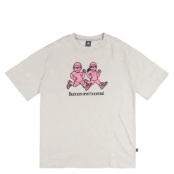 T-Shirts*New Balance x Face Oka Runner T-Shirt Ash Heather