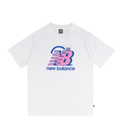 T-Shirts*New Balance x Face Oka Smile T-Shirt White