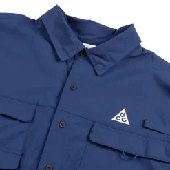 Hemden*Nike ACG *Orb Weaver* Dri-FIT ADV UV Longsleeve Shirt Blue Void / Black / Summit White