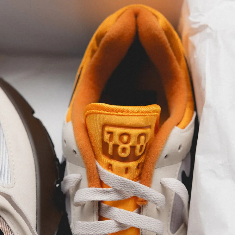 Leder Sneaker|Retro Runner*Nike Air 180 Light Orewood Brown / Black / College Grey